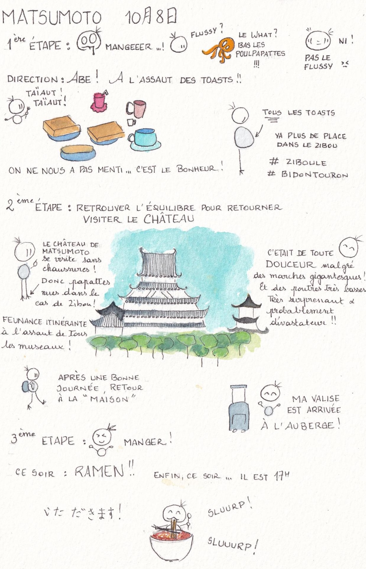 Matsumoto, un château incroyable